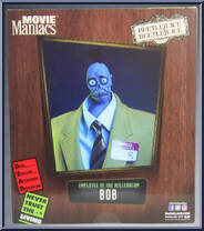 Bob the Shrinker (Striped Suit) (Platinum) from Movie Maniacs (2023) - Beetlejuice manufactured by McFarlane [Back]