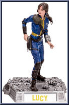 Lucy from Movie Maniacs (2023) - Fallout manufactured by McFarlane [Loose]