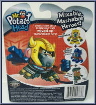 Bumblebee from Mr. Potato Head - Transformers - Rescue Bots manufactured by Hasbro [Back]