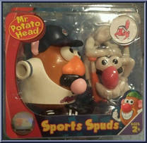 Cleveland Indians from Mr. Potato Head - MLB Sports Spuds manufactured by Hasbro [Front]