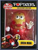Iron Man from Mr. Potato Head - Poptaters manufactured by Hasbro [Front]