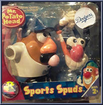 Los Angeles Dodgers from Mr. Potato Head - MLB Sports Spuds manufactured by Hasbro [Front]
