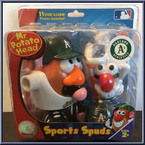 Oakland Athletics from Mr. Potato Head - MLB Sports Spuds manufactured by Hasbro [Front]