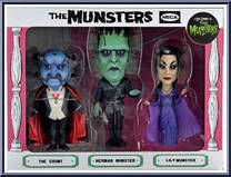 Count / Herman Munster / Lily Munster from Munsters - Box Sets manufactured by Neca [Front]