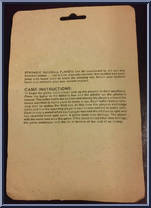 Lasers from MVP Bendable Baseball Players - Basic Series manufactured by Jak Pak [Back]