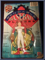 Lasers from MVP Bendable Baseball Players - Basic Series manufactured by Jak Pak [Front]