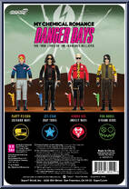 Jet-Star (Ray Toro) (Danger Days) from My Chemical Romance - ReAction Figures manufactured by Super7 [Back]