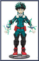 Izuku Midoriya (Gamma Hero Suit) from My Hero Academia - Basic Series manufactured by McFarlane [Loose]