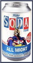 All Might from My Hero Academia - Soda manufactured by Funko [Front]