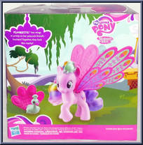 Ploomette (Peacock) from My Little Pony: Friendship is Magic - Glimmer Wings manufactured by Hasbro [Back]