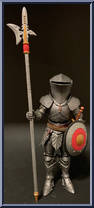 Red Shield Soldier Action Figure