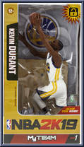 Kevin Durant from NBA 2K19 - Basic Series manufactured by McFarlane [Front]