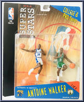 Antoine Walker from NBA Superstars - College Pro manufactured by Mattel [Front]