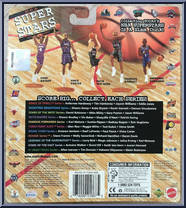 Grant Hill from NBA Superstars - 99/00 Season manufactured by Mattel [Back]