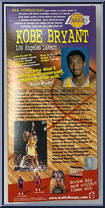 Kobe Bryant from NBA Superstars - 13" Scale manufactured by Mattel [Back]