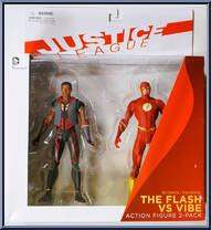 Flash vs Vibe (Justice League) from New 52 - Multi-Packs manufactured by DC Collectibles [Front]
