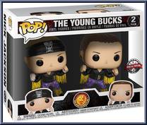 Young Bucks (Purple) from New Japan Pro-Wrestling - Pop! Sets manufactured by Funko [Front]