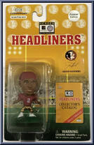 Deion Sanders from NFL Headliners - Heroes of the Gridiron manufactured by Corinthian [Front]