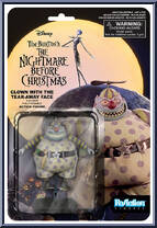 Clown with the Tear-Away Face from Nightmare Before Christmas - ReAction Figures manufactured by Funko [Front]