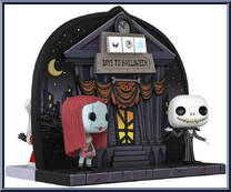 Town Hall / Town Clock from Nightmare Before Christmas - Countdown Calendars manufactured by Funko [Loose]