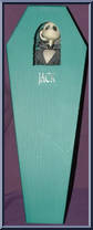 Jack Skellington (Teal Coffin) (Smile) from Nightmare Before Christmas - 16" Coffins manufactured by Jun Planning [Front]