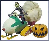Jack & Snow Mobile Action Figure