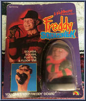 Freddy Squish'em from Nightmare on Elm Street - Basic Series manufactured by LJN [Front]