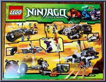 Ultra Sonic Raider from Ninjago - Rise of the Snakes manufactured by Lego [Back]