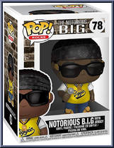 Notorious B.I.G. (with Jersey) from Notorious B.I.G. - Pop! Vinyl Figures manufactured by Funko [Front]