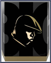 Notorious B.I.G. (Brooklyn Jersey) from Notorious B.I.G. - Ultimate manufactured by Super7 [Back]