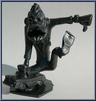 Donald the Demon (Racer) from Nutty Mad - Series 1 manufactured by Marx [Loose]