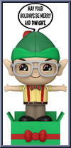 Dwight Schrute (Elf) from Office - Popsies manufactured by Funko [Loose]