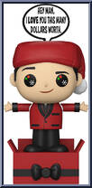 Micahael Scott (Classy Santa) from Office - Popsies manufactured by Funko [Loose]