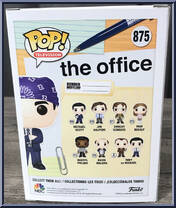 Prison Mike from Office - Pop! Vinyl Figures manufactured by Funko [Back]