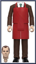 Toby Flenderson as Hostage #4 from Office - ReAction Figures manufactured by Super7 [Loose]