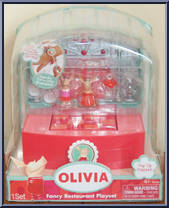 Fancy Restaurant Playset Action Figure