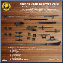 Dragon Clan Weapons Pack from One:12 Collective - Mezco manufactured by Mezco [Loose]