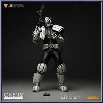 Judge Dredd B&W from One:12 Collective - Judge Dredd manufactured by Mezco [Loose]