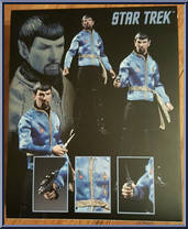 Spock (Mirror Universe) from One:12 Collective - Star Trek manufactured by Mezco [Back]