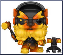 Torbjorn (Molten Core Skin) from Overwatch - Pop! Vinyl Figures manufactured by Funko [Loose]
