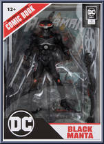 Black Manta from Page Punchers - 7" Scale manufactured by McFarlane [Front]