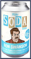 Ron Swanson from Parks and Recreation - Soda manufactured by Funko [Front]