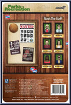 Donna Meagle from Parks and Recreation - ReAction Figures manufactured by Super7 [Back]