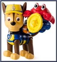 Chase from Paw Patrol - Sea Patrol - Lifeguard manufactured by Spinmaster [Loose]