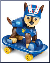 Skateboard Chase from Paw Patrol - Skateboard Pups manufactured by Spinmaster [Loose]