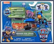 Chase from Paw Patrol - Mission Paw manufactured by Spinmaster [Front]