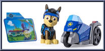 Chase's Three Wheeler from Paw Patrol - Mission Paw Vehicles manufactured by Spinmaster [Loose]