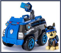 Chase's Mission Police Cruiser from Paw Patrol - Mission Paw Vehicles manufactured by Spinmaster [Loose]