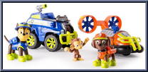 Jungle Explorer (Chase and Zuma) from Paw Patrol - Vehicles 2-Packs manufactured by Spinmaster [Loose]