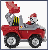 Marshall (Deluxe Vehicle) from Paw Patrol - Dino Rescue manufactured by Spinmaster [Loose]